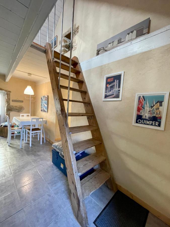 Authentique Penty Au Coeur Du Bourg Apartment Roscanvel Luaran gambar
